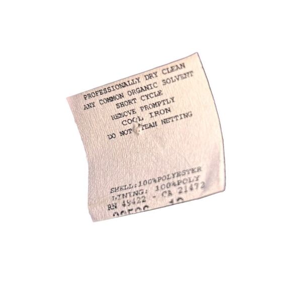 Jessica McClintock Gunni Sax Purple Strapless Dress A Line Tulle 80’s Women 7 - Picture 8 of 8